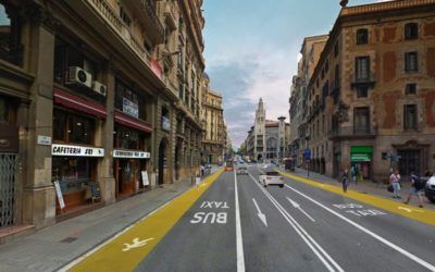 Barcelona crea y modifica carriles bus para adaptarse a la salida del confinamiento