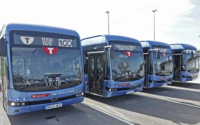 Las líneas de bus interurbanas Salt-Girona incorporan vehículos eléctricos