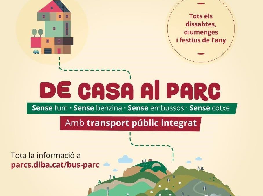 En servicio nuevos buses regulares para llegar a los parques naturales del Montseny y de Sant Llorenç del Munt i l’Obac