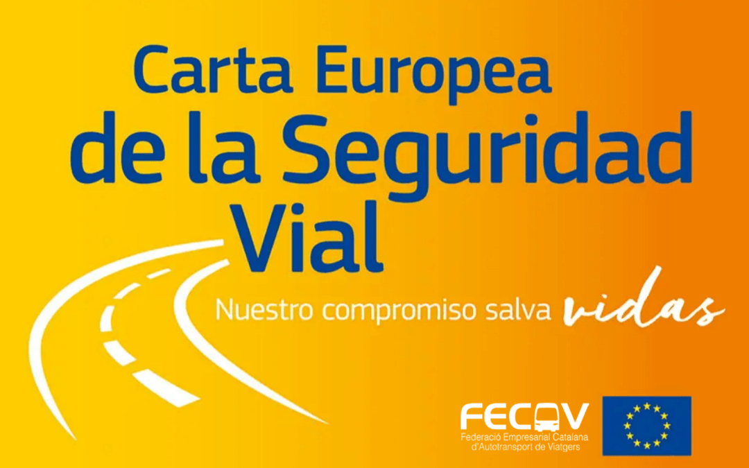 FECAV s’adhereix a la Carta Europea de la Seguretat Viària