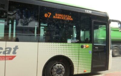 S’amplia el servei de bus ràpid e7 Vall de Tenes-Barcelona